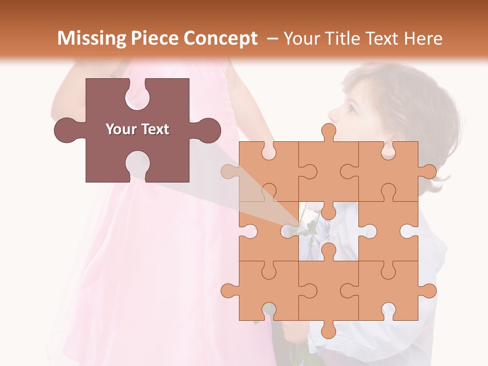 Play Friend Isolated PowerPoint Template