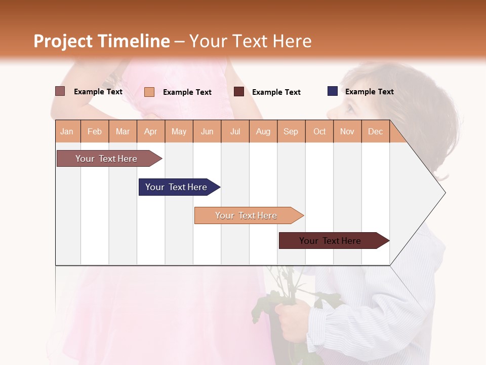 Play Friend Isolated PowerPoint Template