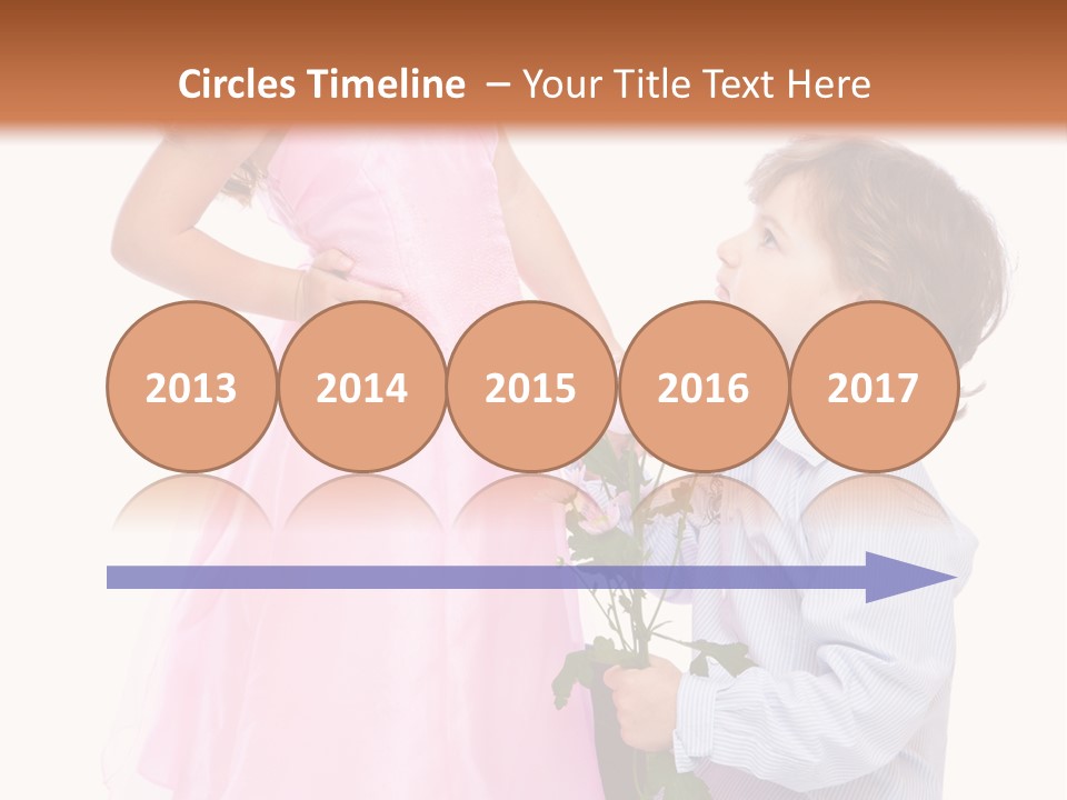 Play Friend Isolated PowerPoint Template