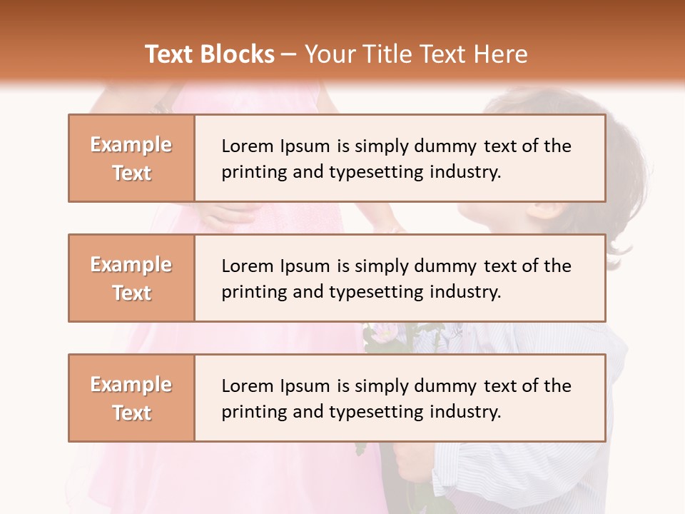 Play Friend Isolated PowerPoint Template