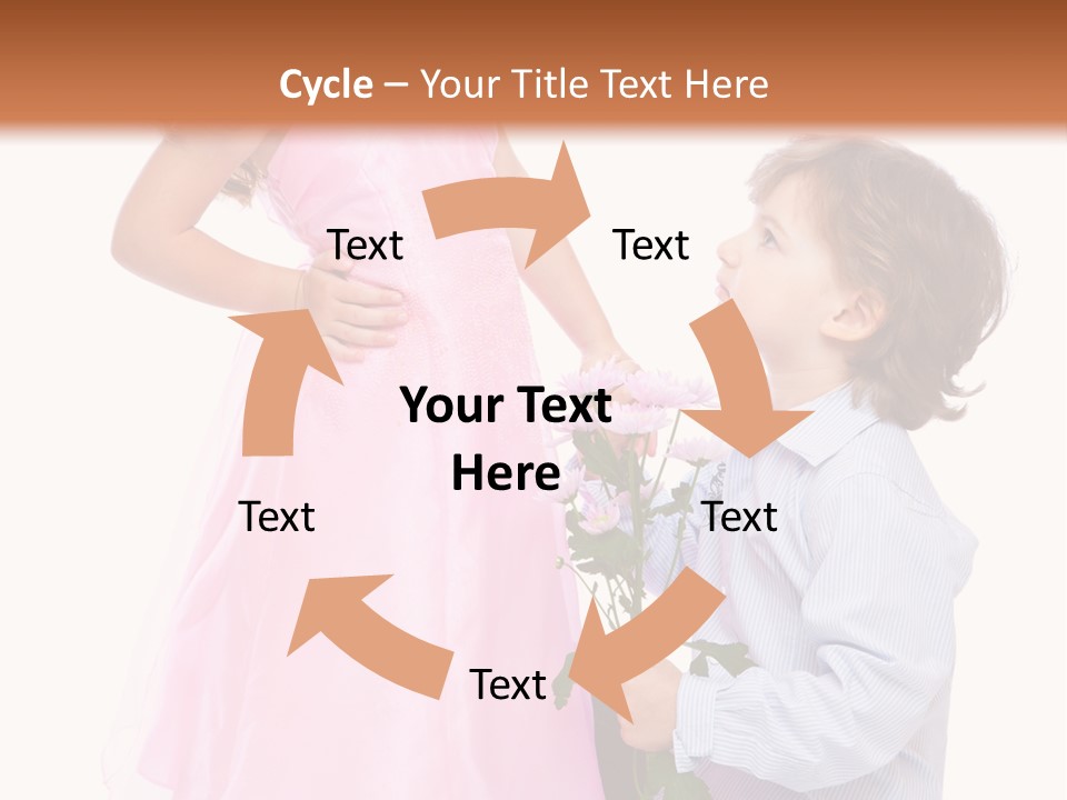 Play Friend Isolated PowerPoint Template