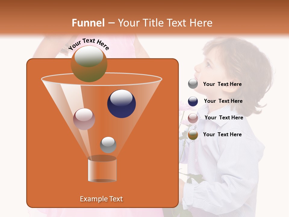 Play Friend Isolated PowerPoint Template