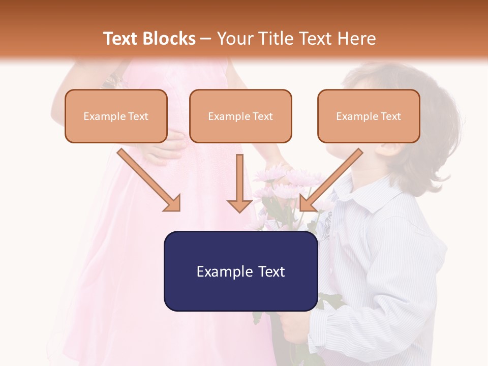 Play Friend Isolated PowerPoint Template