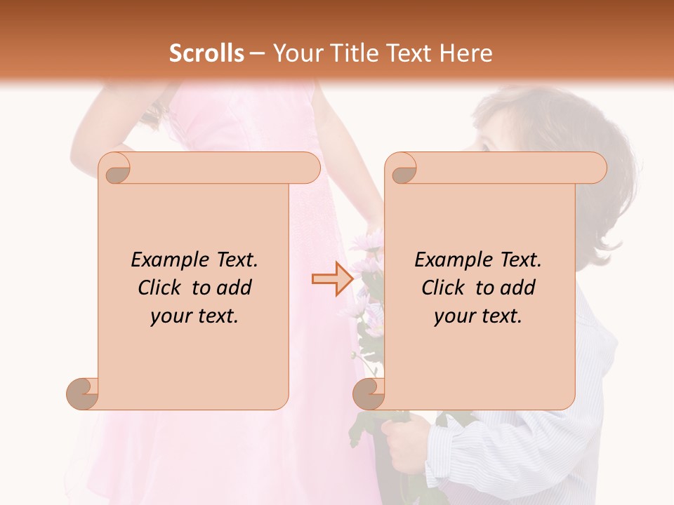 Play Friend Isolated PowerPoint Template