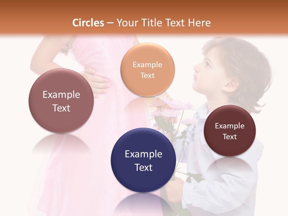 Play Friend Isolated PowerPoint Template