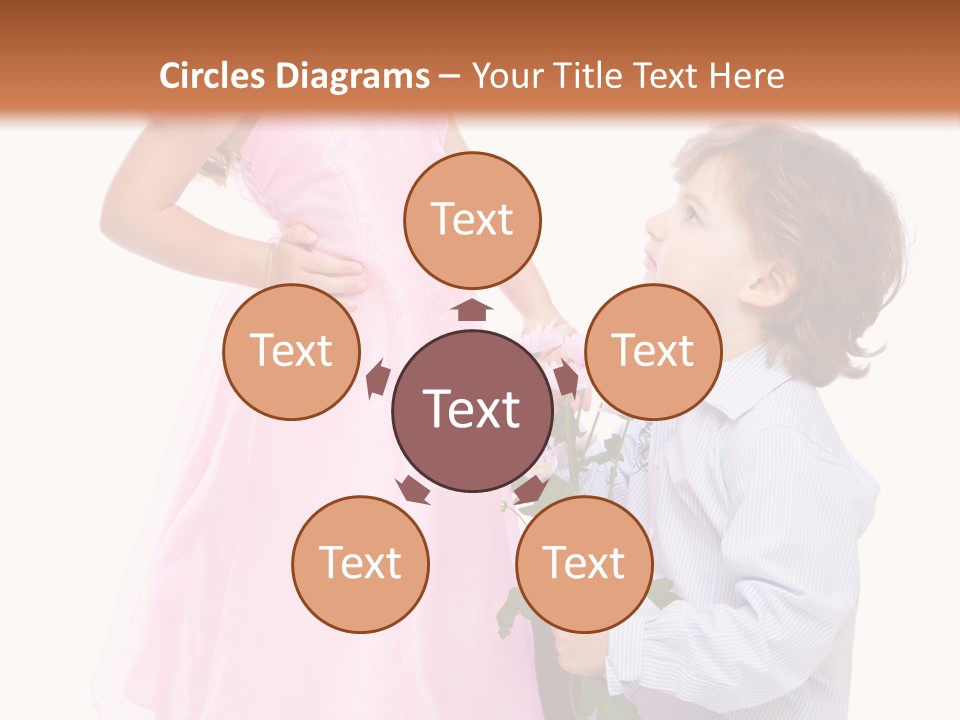 Play Friend Isolated PowerPoint Template