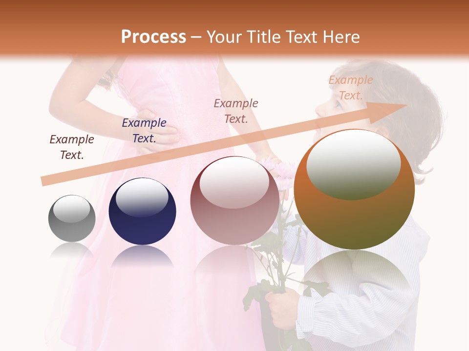 Play Friend Isolated PowerPoint Template