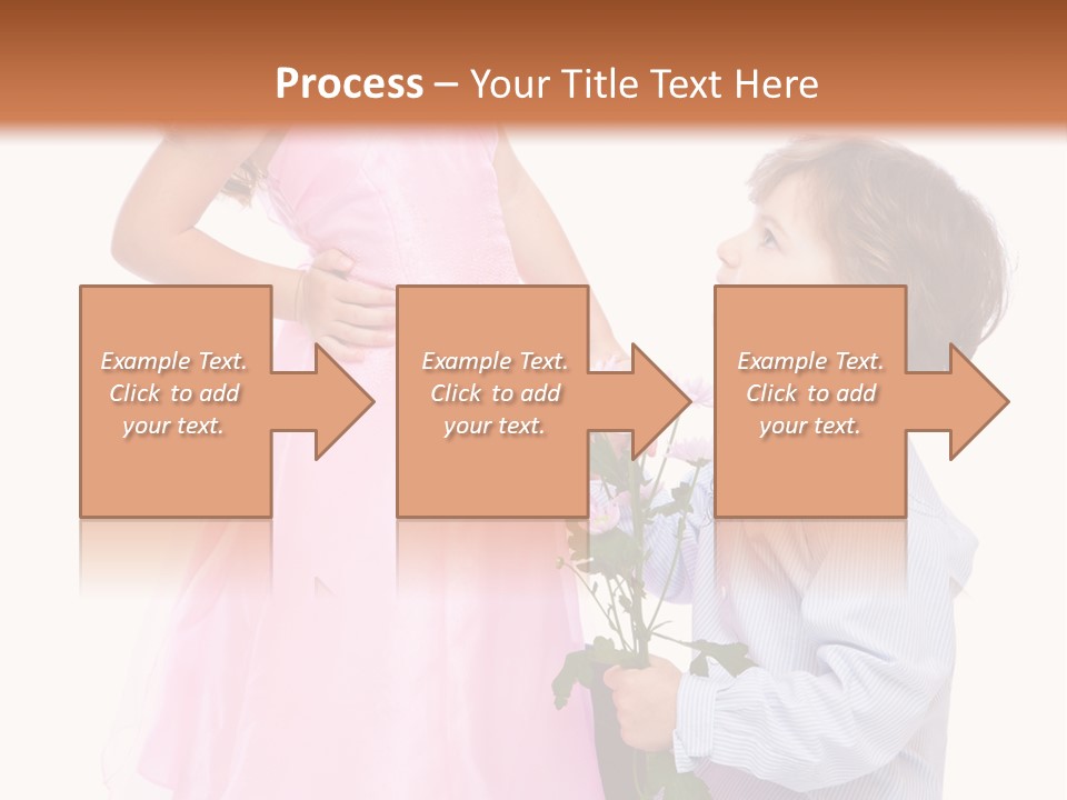 Play Friend Isolated PowerPoint Template