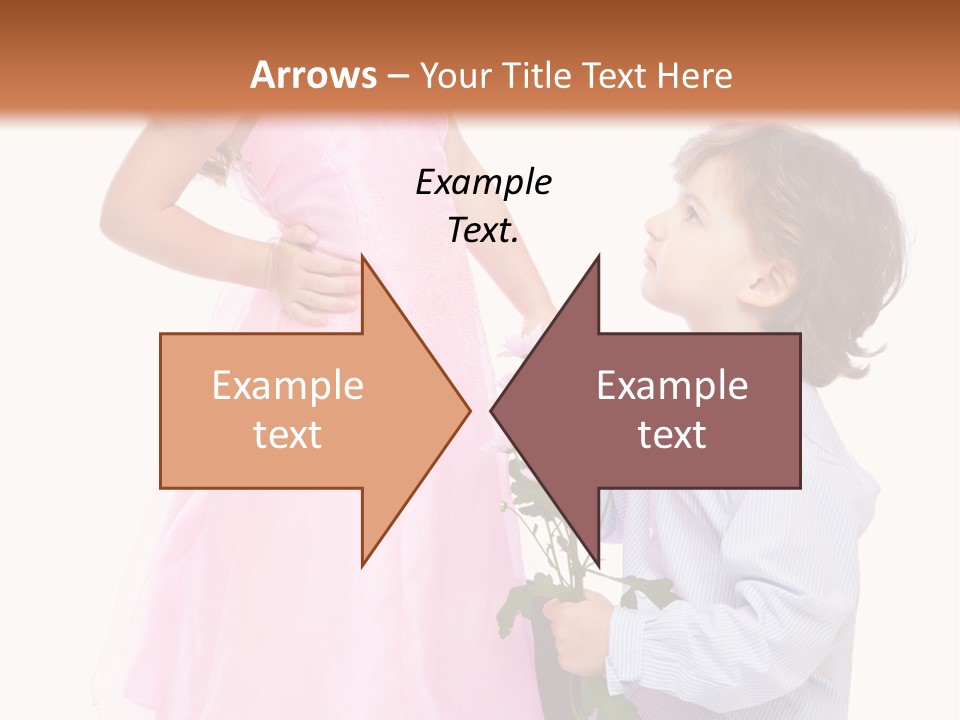 Play Friend Isolated PowerPoint Template