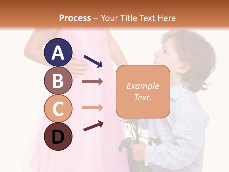 Play Friend Isolated PowerPoint Template