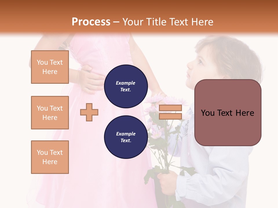 Play Friend Isolated PowerPoint Template