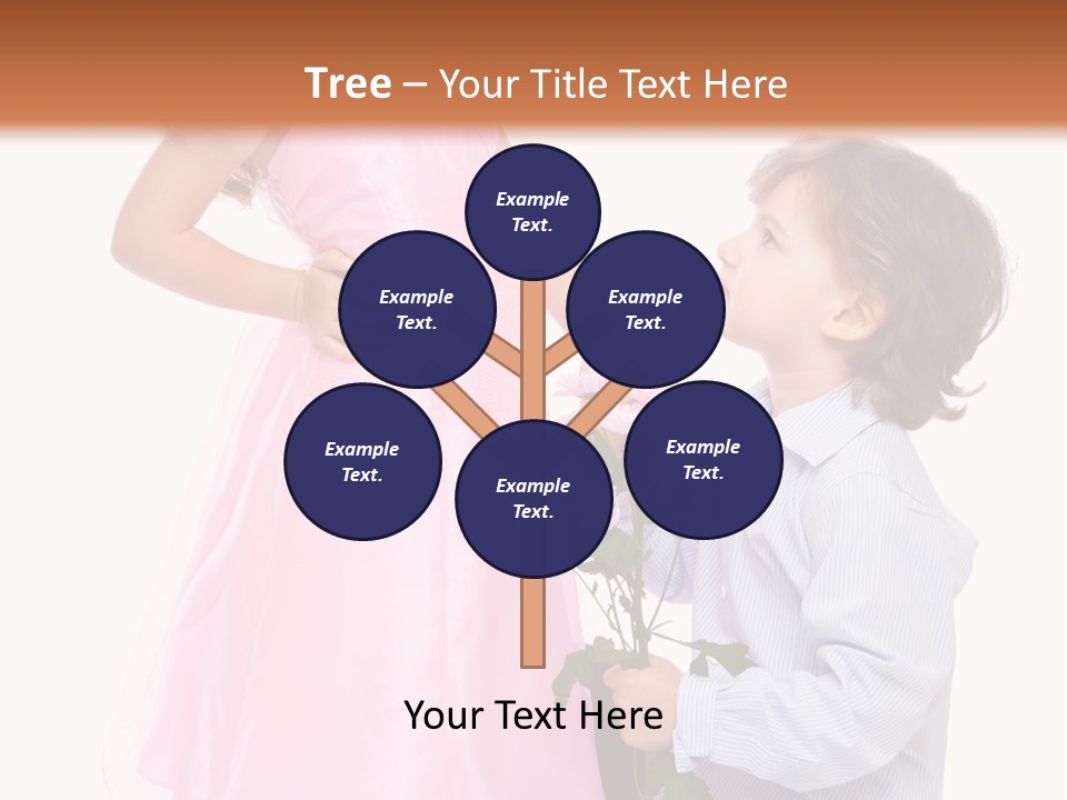 Play Friend Isolated PowerPoint Template