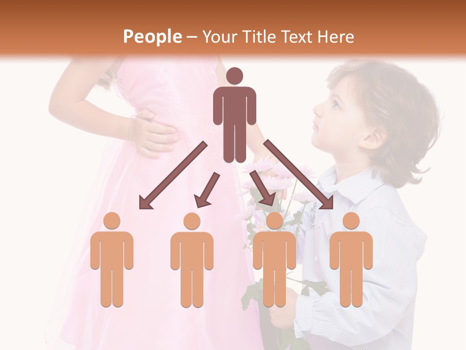 Play Friend Isolated PowerPoint Template