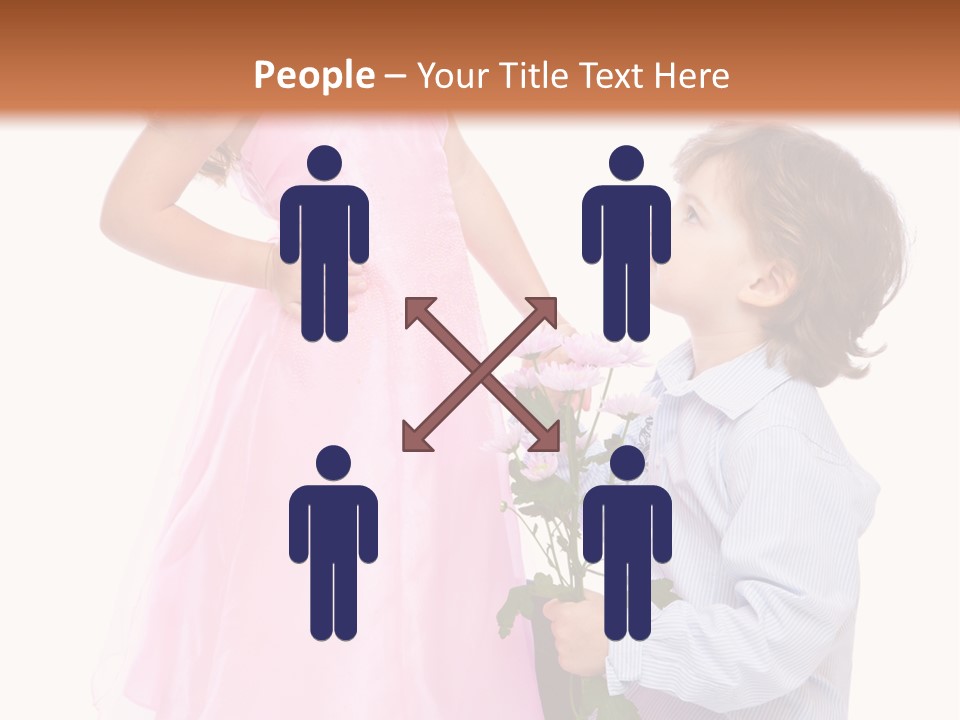 Play Friend Isolated PowerPoint Template