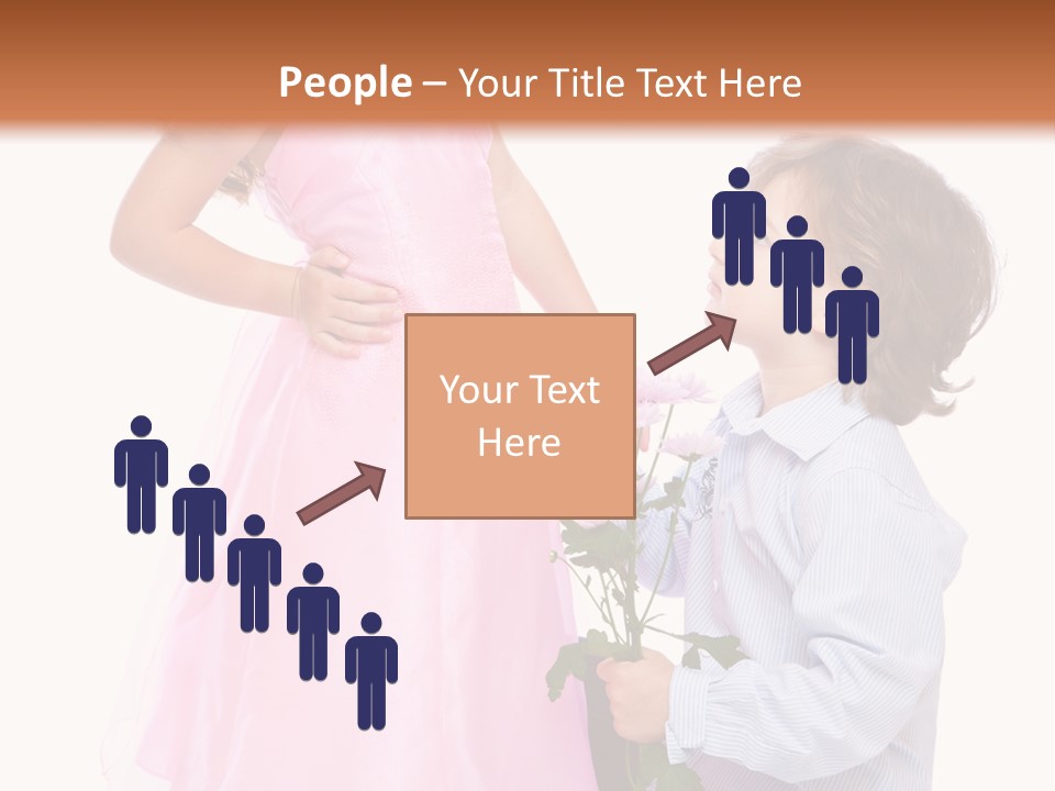 Play Friend Isolated PowerPoint Template