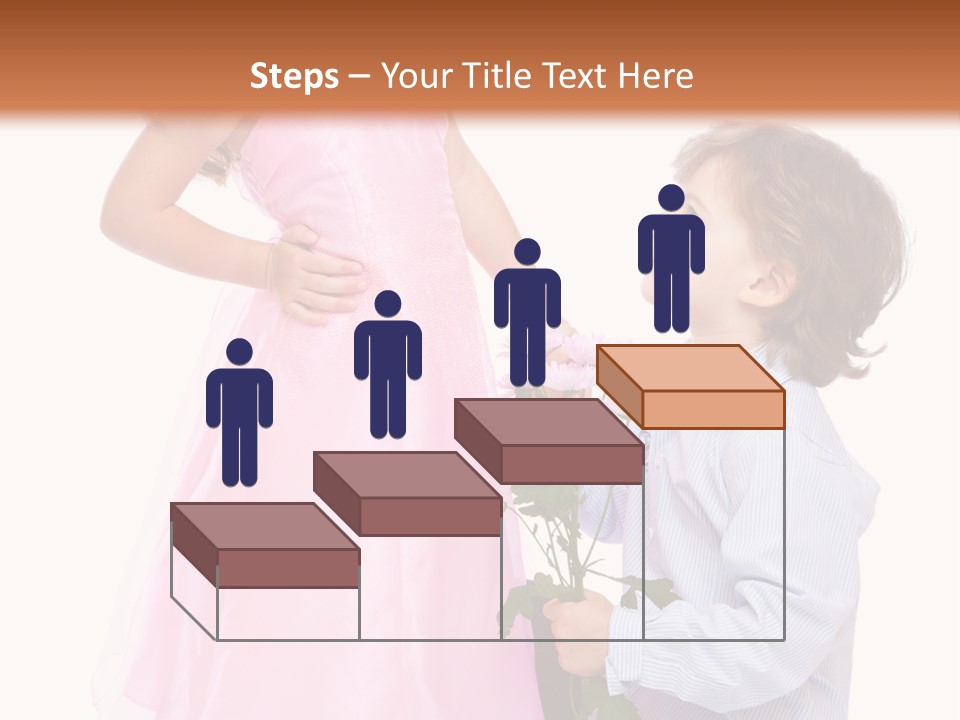 Play Friend Isolated PowerPoint Template