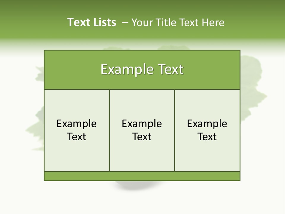 Horizontal Isolated Dark Blue PowerPoint Template