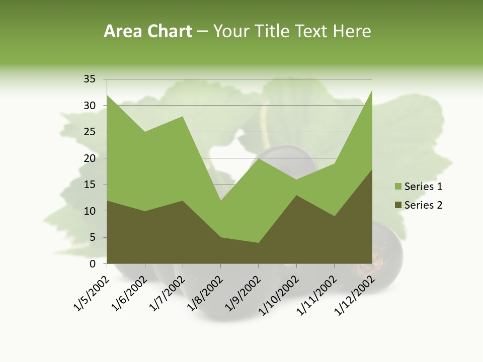 Horizontal Isolated Dark Blue PowerPoint Template
