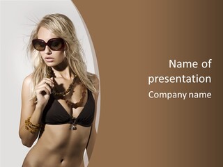 Gorgeous Drink Summer PowerPoint Template