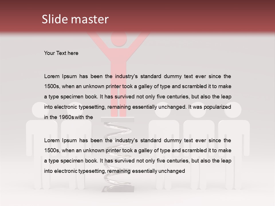 Target Success Model PowerPoint Template