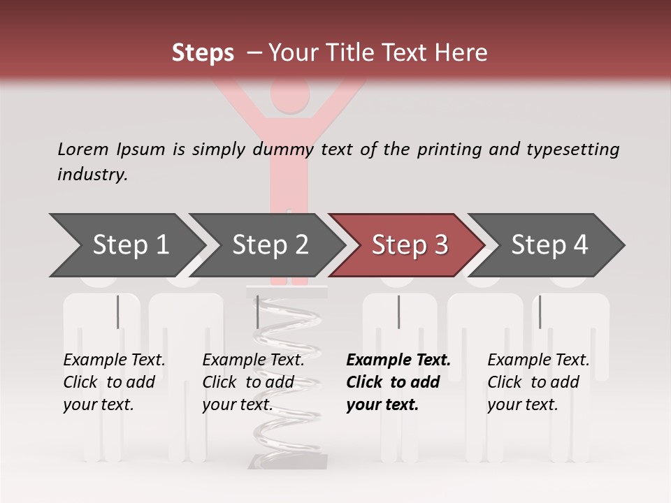 Target Success Model PowerPoint Template