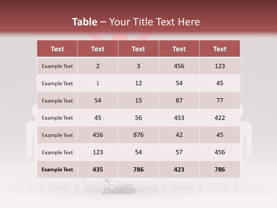 Target Success Model PowerPoint Template