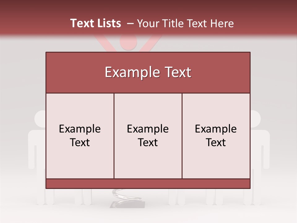 Target Success Model PowerPoint Template