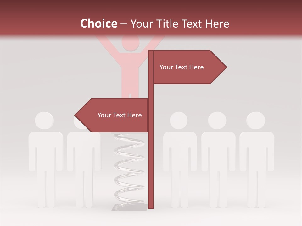 Target Success Model PowerPoint Template