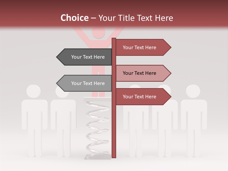Target Success Model PowerPoint Template