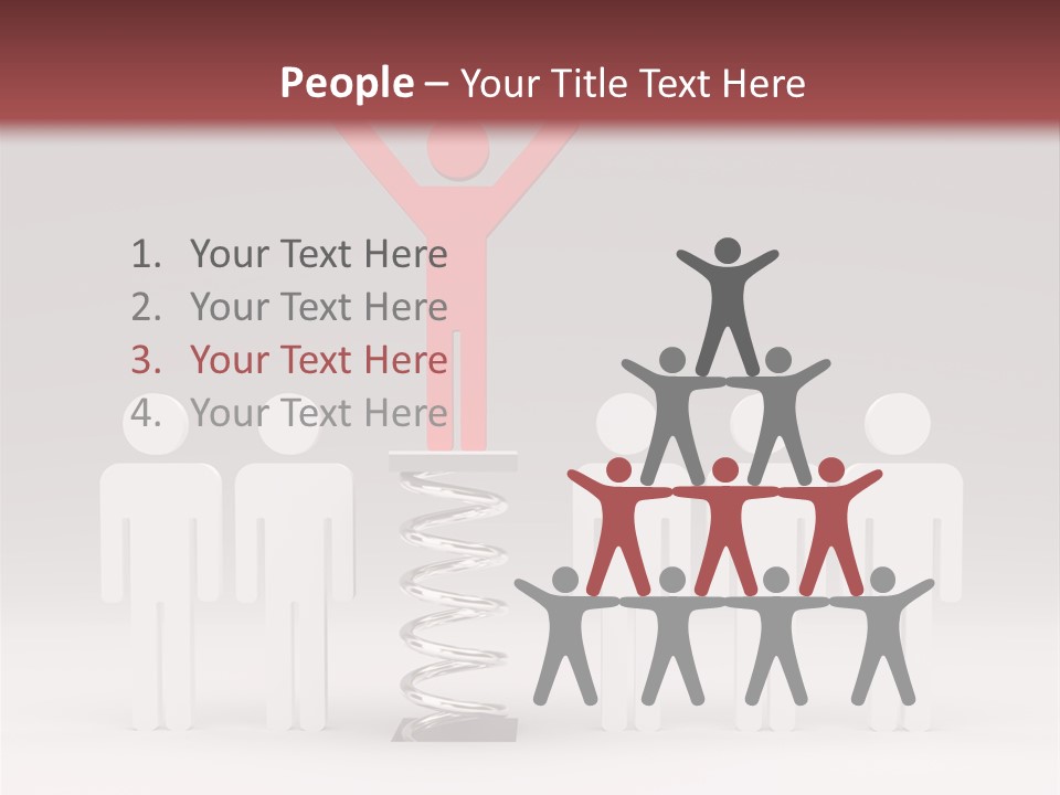 Target Success Model PowerPoint Template