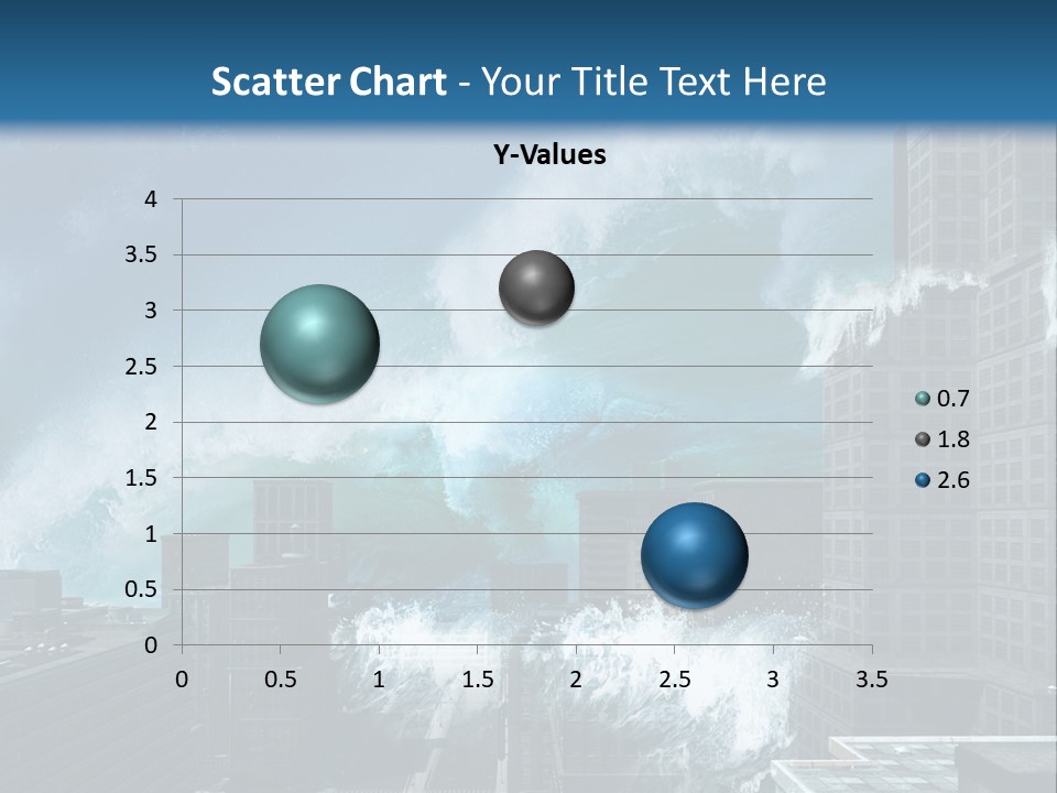 Nature Wave Accident PowerPoint Template
