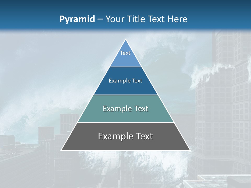 Nature Wave Accident PowerPoint Template