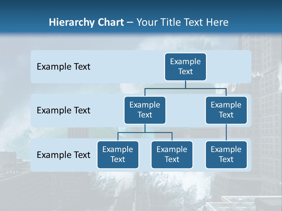 Nature Wave Accident PowerPoint Template
