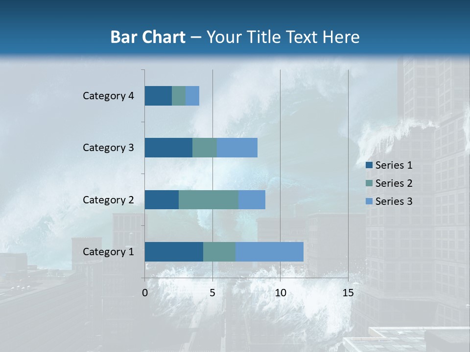 Nature Wave Accident PowerPoint Template