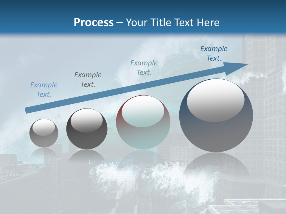 Nature Wave Accident PowerPoint Template