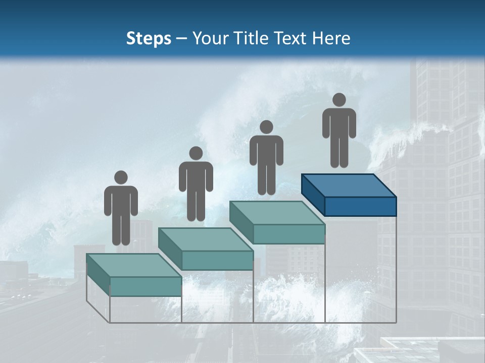 Nature Wave Accident PowerPoint Template