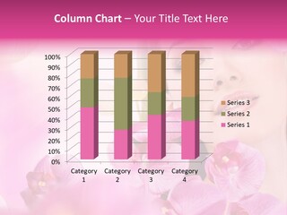 Orchid Perfection Lip PowerPoint Template