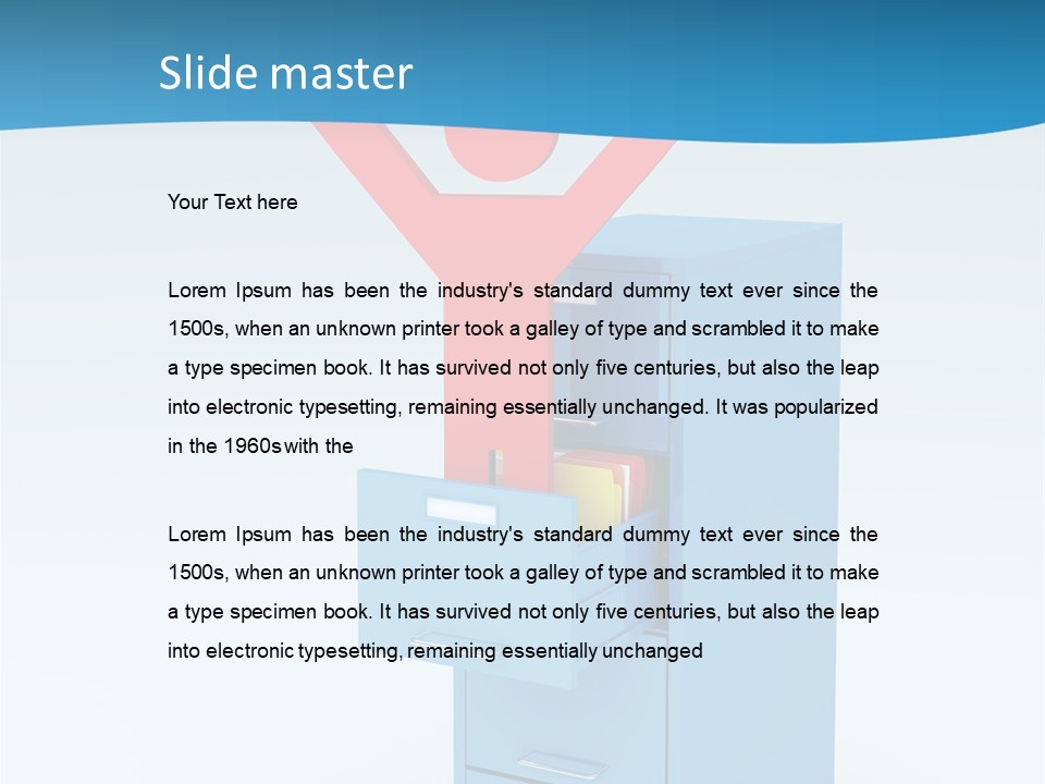 File People Surprice PowerPoint Template