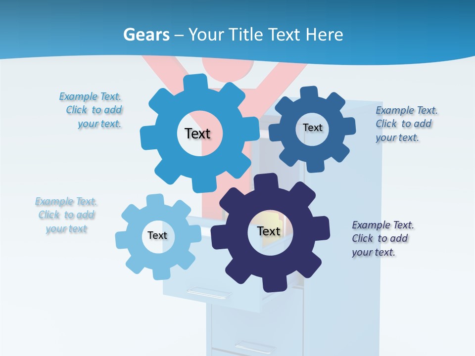 File People Surprice PowerPoint Template