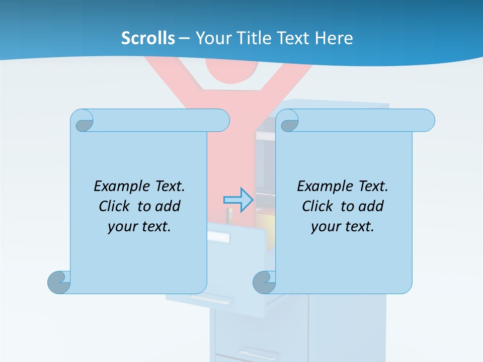 File People Surprice PowerPoint Template