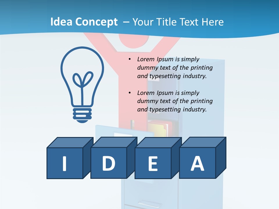 File People Surprice PowerPoint Template