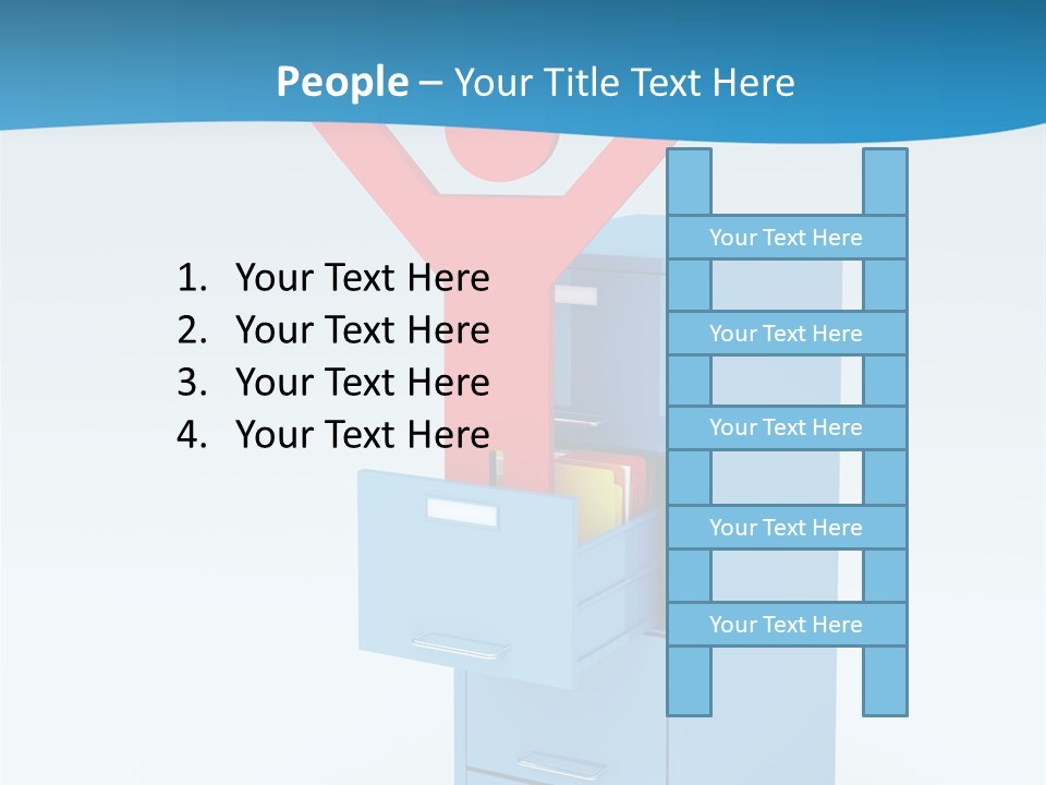 File People Surprice PowerPoint Template