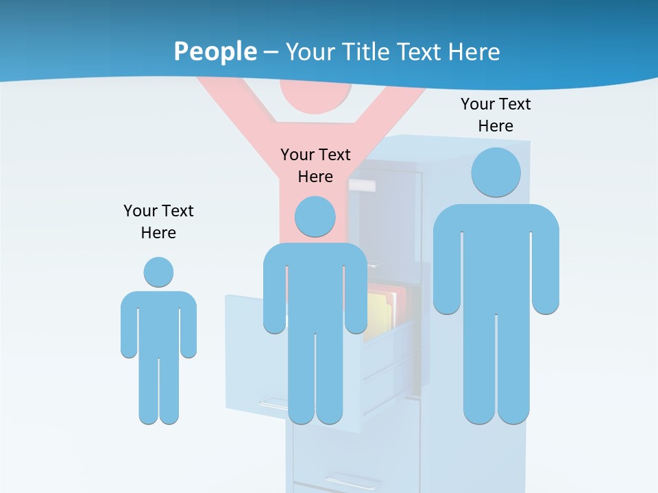 File People Surprice PowerPoint Template