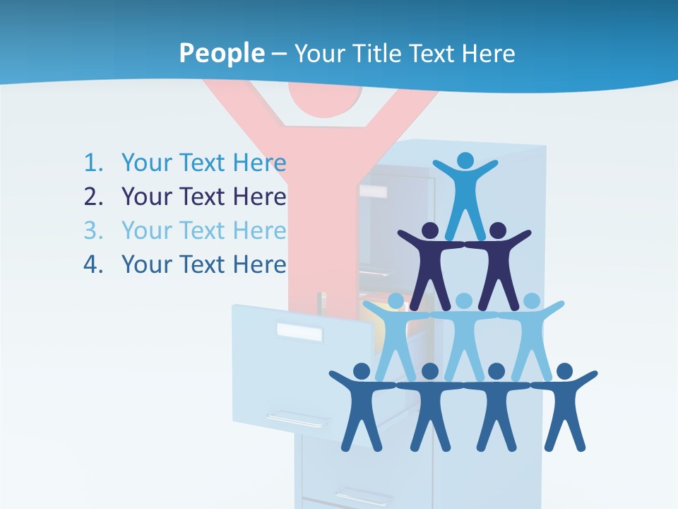 File People Surprice PowerPoint Template