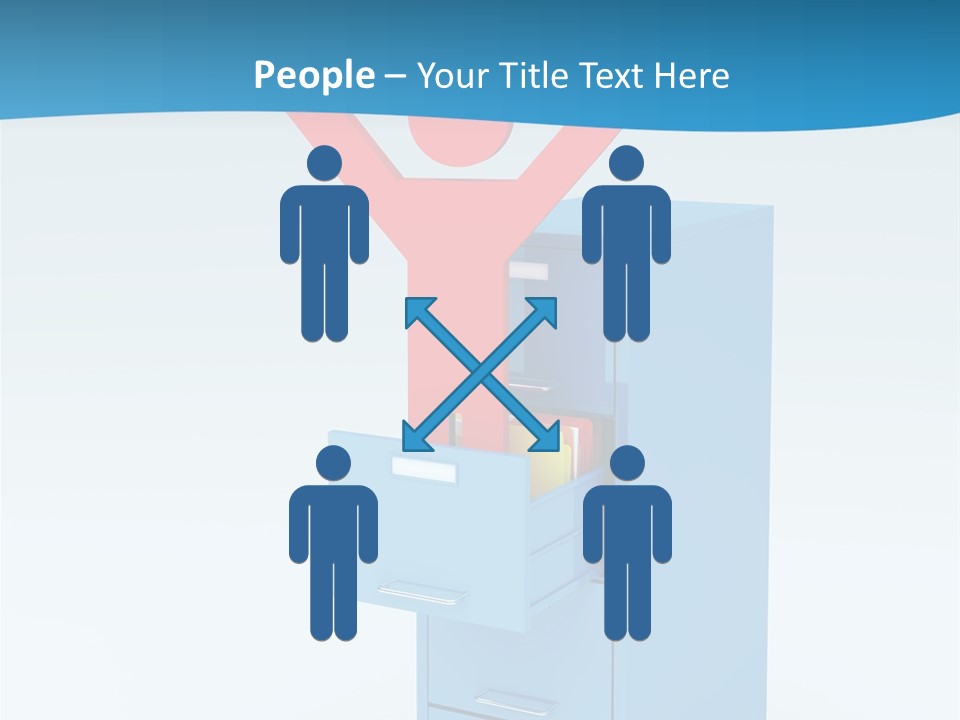 File People Surprice PowerPoint Template