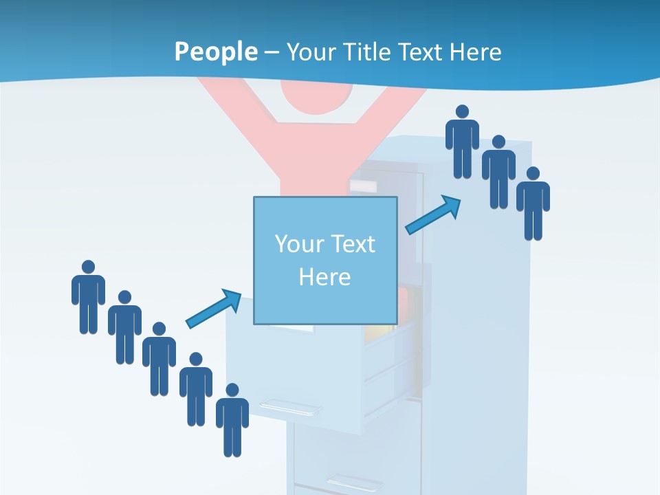 File People Surprice PowerPoint Template