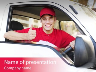 Service Transport Uniform PowerPoint Template