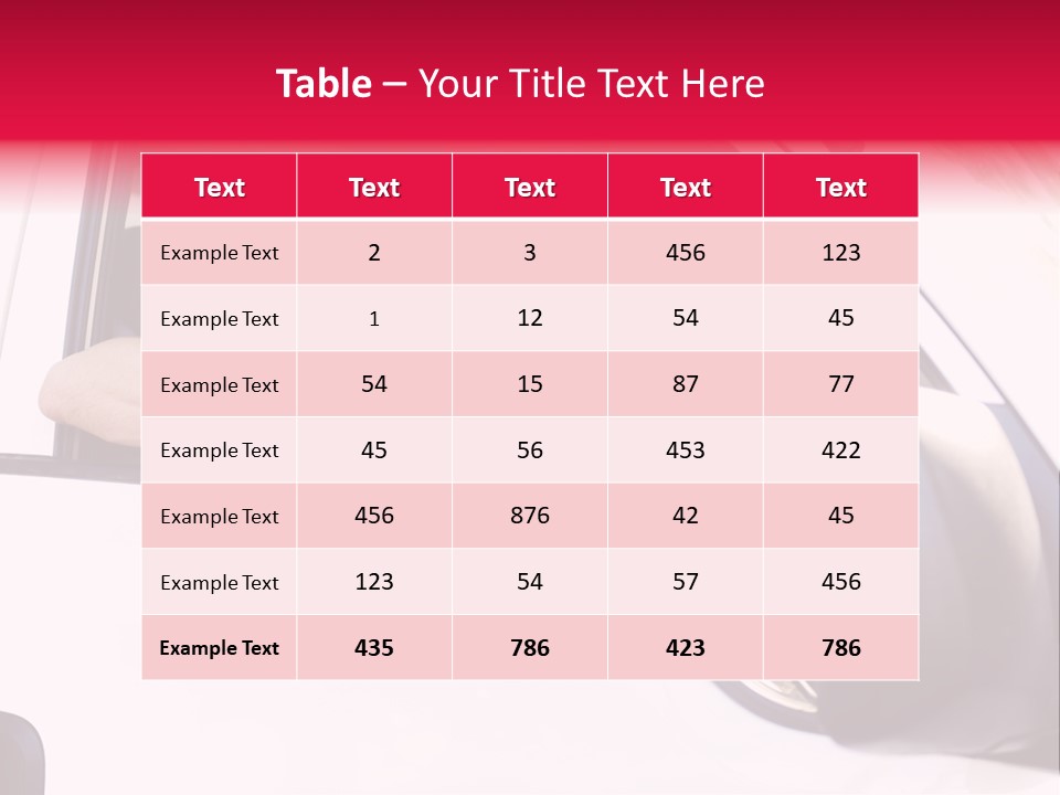 Service Transport Uniform PowerPoint Template