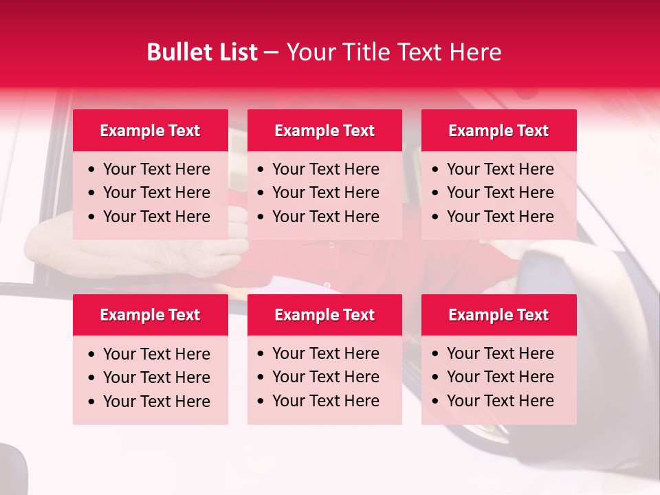 Service Transport Uniform PowerPoint Template