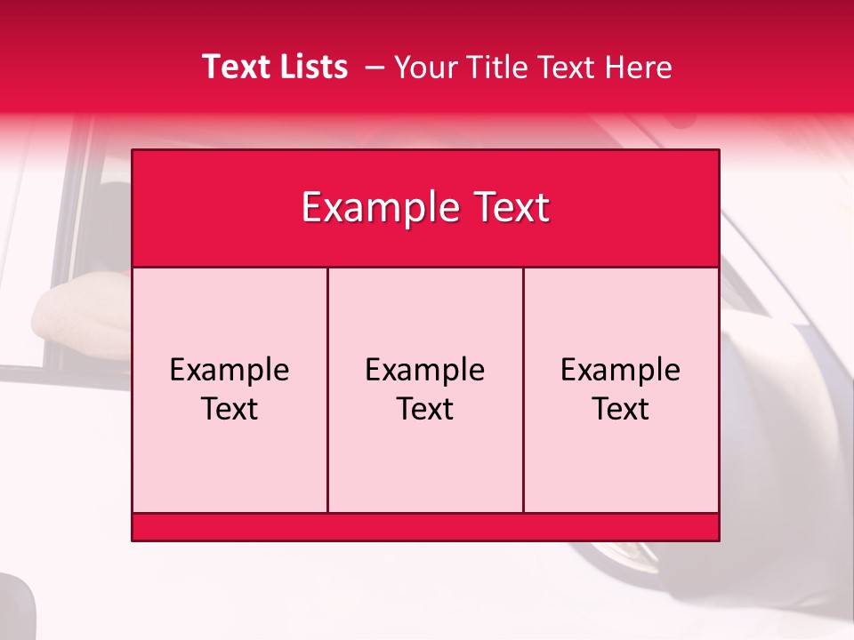Service Transport Uniform PowerPoint Template